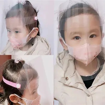 

Safety Face Shield Adjustable Dustproof Anti-Fog Mask With Clear Flip-up Visor For Adult Kids Garden Industry Outdoor