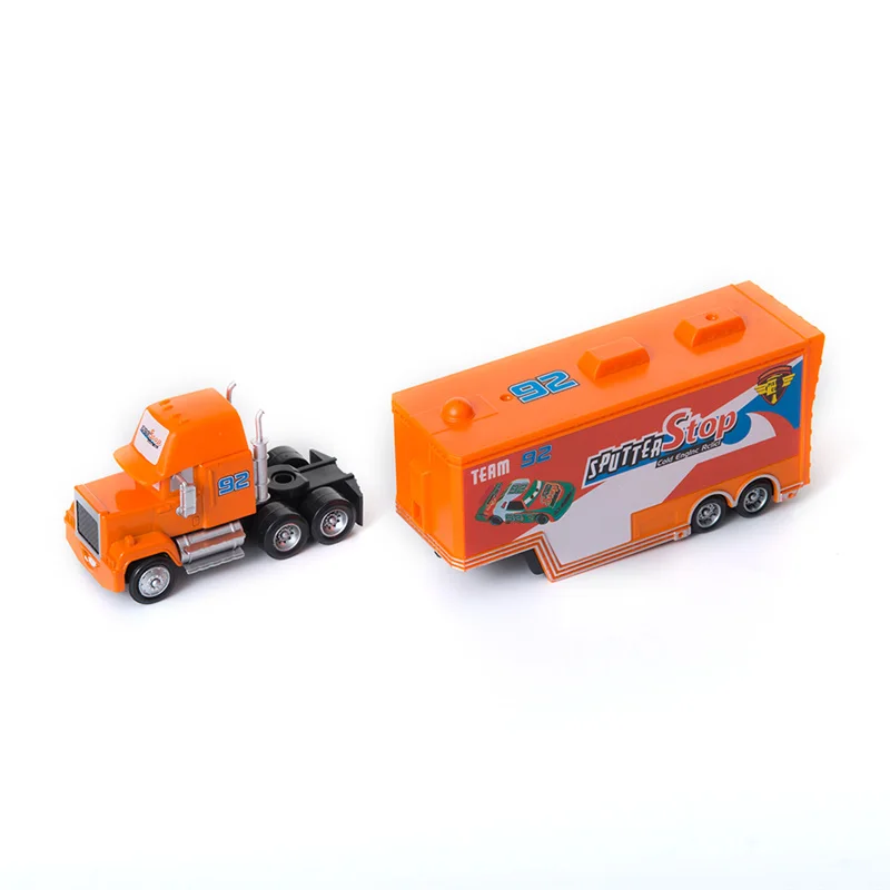 Автомобили disney Pixar Тачки 2 3 игрушки № 64 Mack Uncle Truck Lightning McQueen Jackson Storm 1:55 литой модельный автомобиль игрушки детские подарки