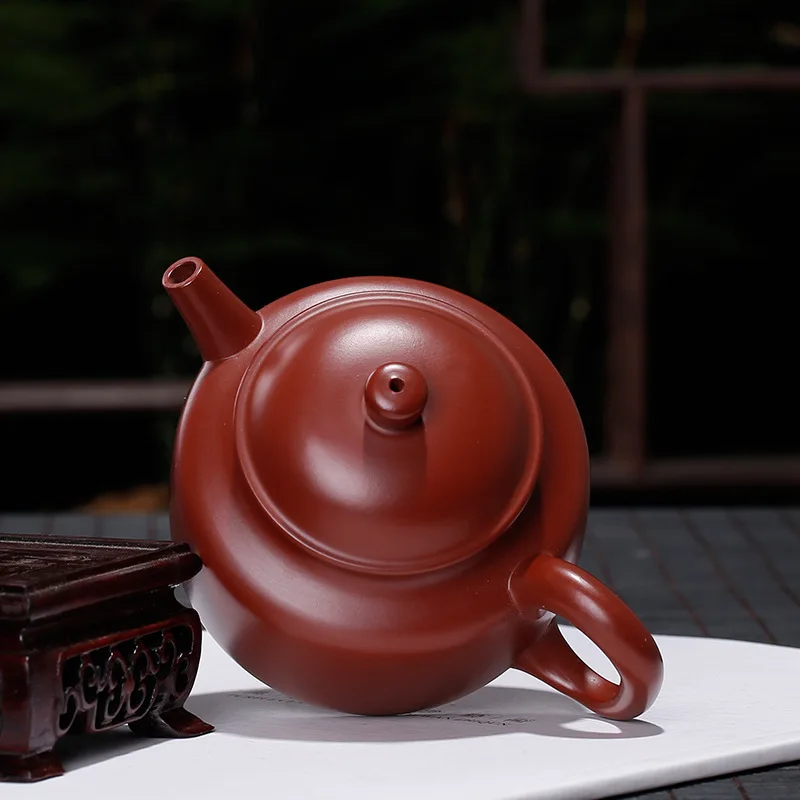Исин Чайник разделенный рудной грязи dahongpao кунг-фу чайник teaware