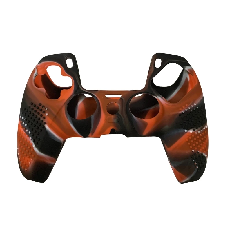 

Camouflage Skin Handle Sleeve Silicone Case Protective Cover for PlayStation PS5 E65C