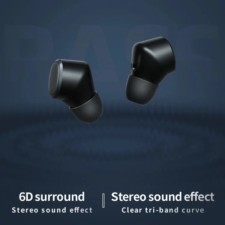 Picun W5 TWS True Wireless Bluetooth Earphone mini Wireless Earphones Spotrs Waterproof Headset Headphones BT5.0 Stereo Earbuds