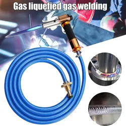 Torche de soudage au gaz liquéfié, petite torche de soudage au gaz avec tuyau, outil de réparation de brasage à domicile 