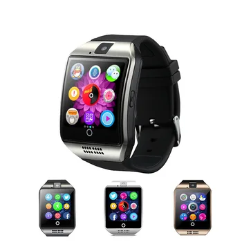 

Q18 Smart watch with Touch Screen camera TF card Bluetooth smartwatch for Android IOS Phone