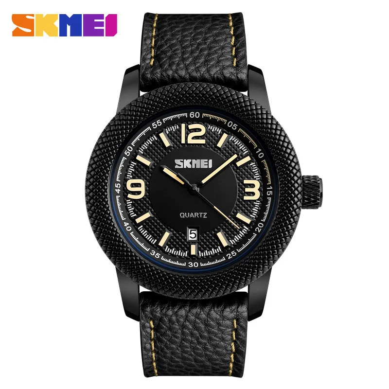 

Skmei 9138 Cool New Style Simple Hands Men Watch Import Quartz Movement Business Watch