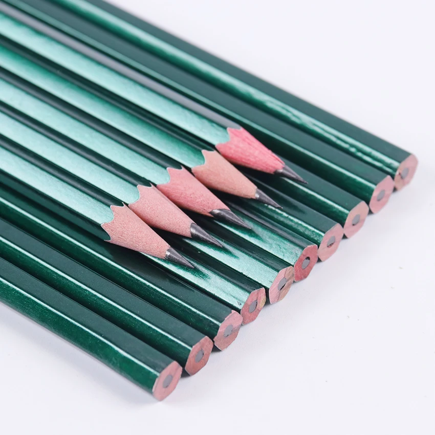 

Drawing Pencil Wood 2B Pencil Children Students Painting Sketch Write Non-Toxic Exam Pencil Student Stationery 10PCS