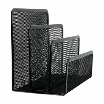 

Mesh Letter Sorter Mail Document Tray Desk Office File Organiser Holder Multifunctional File Storage DQ-Drop