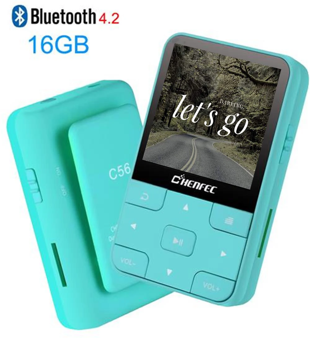 Мини Портативный MP3-плеер с Bluetooth 4,0 без потерь Музыкальный плеер с зажимом, fm-радио, рекордер TF карта и повязка на руку