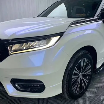 

Car styling 152cmx30cm Glossy White Vinyl Film Stickers Foil Bubble Free Car Wrapping Motorcycle Automobiles Accessories Decals