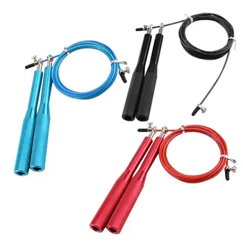 

3m Skipping Ropes Gym Fitness Training Adjustable Fast Speed Jump Ropes