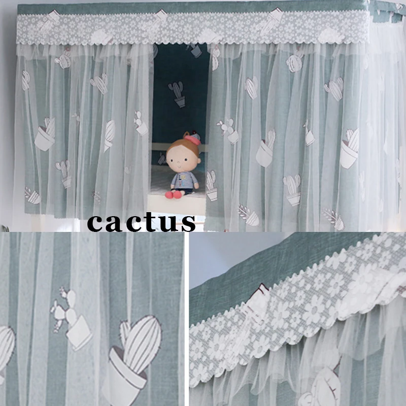 Спальная двухъярусная кровать занавеска из пряжи с кружевной балдахин принцесса балдахин для спальни москитная сетка для студентов