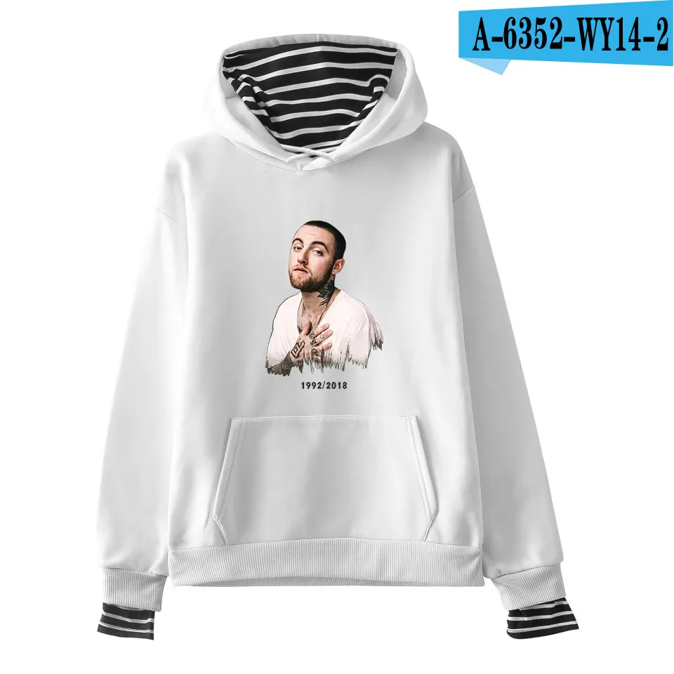 Mac Miller толстовки для плавания вельветовые поддельные два студента Толстовка для девочек толстовки Женская Повседневная Уличная мода Turtlenceck толстовки - Цвет: White