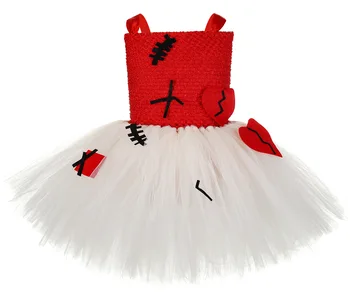 

Halloween horror skirt Voodoo Doll Halloween Tutu Dress