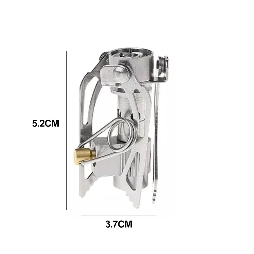 Gas Stove Convenient Durable Aluminum Alloy 2400W Outdoor Travel Survival Gas Burner Portable Barbeque Folding Cooker