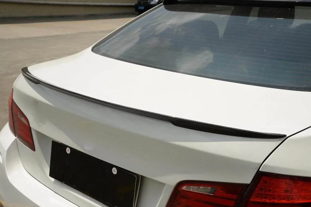 Для F10 задний спойлер багажника из углеродного волокна для BMW 5 серии 518d 520i 525d 530i 535i 550i 2010- стайлинга автомобилей
