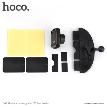 

HOCO CA25 Universal Magnetic CD Slot Car Phone Holder 360 Degree Rotation Tablets Phones Holder Stand Suitable for iPhone