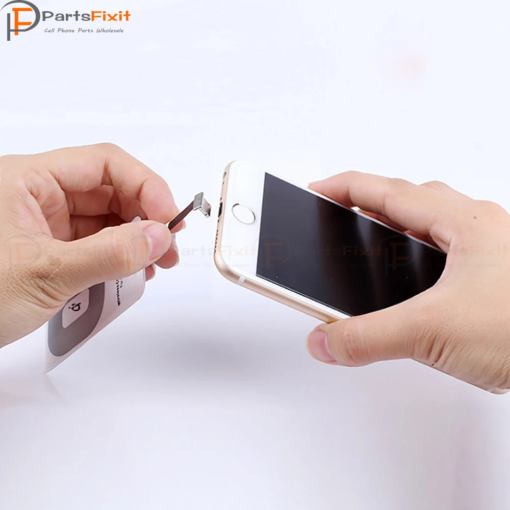 QI Беспроводное зарядное устройство приемник для Android Micro usb type C освещение зарядное устройство с ресивером