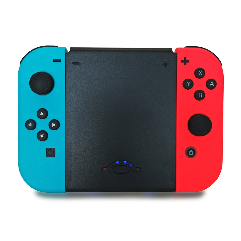 Зарядное устройство 6000 мАч для Nintendo Switch контроллер со светодиодным индикатором