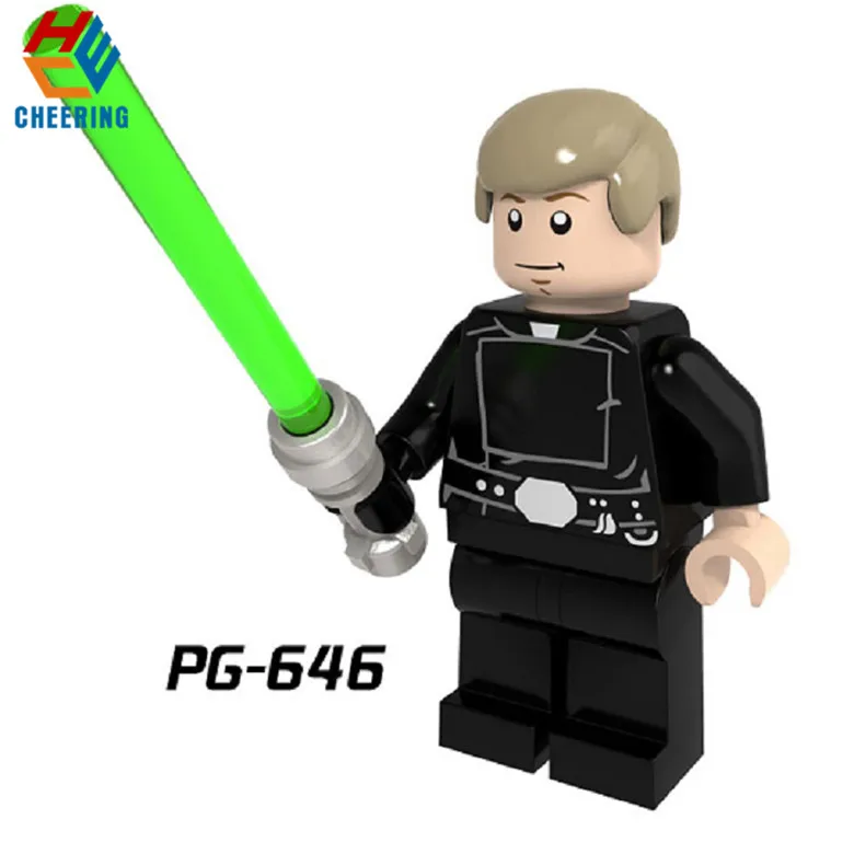 PG646 20Pcs No Box 20 шт. строительные блоки войны Рождественская бабушка Санта Клаус Дарт Вейдер подарочные кубики фигурки для детей игрушки PG8022 - Цвет: PG646 20Pcs No Box