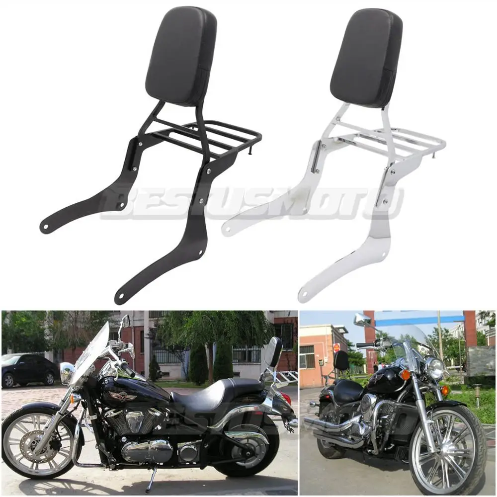 Мотоциклетная Съемная пассажирская спинка стойка для багажа Kawasaki Vulcan VN 900