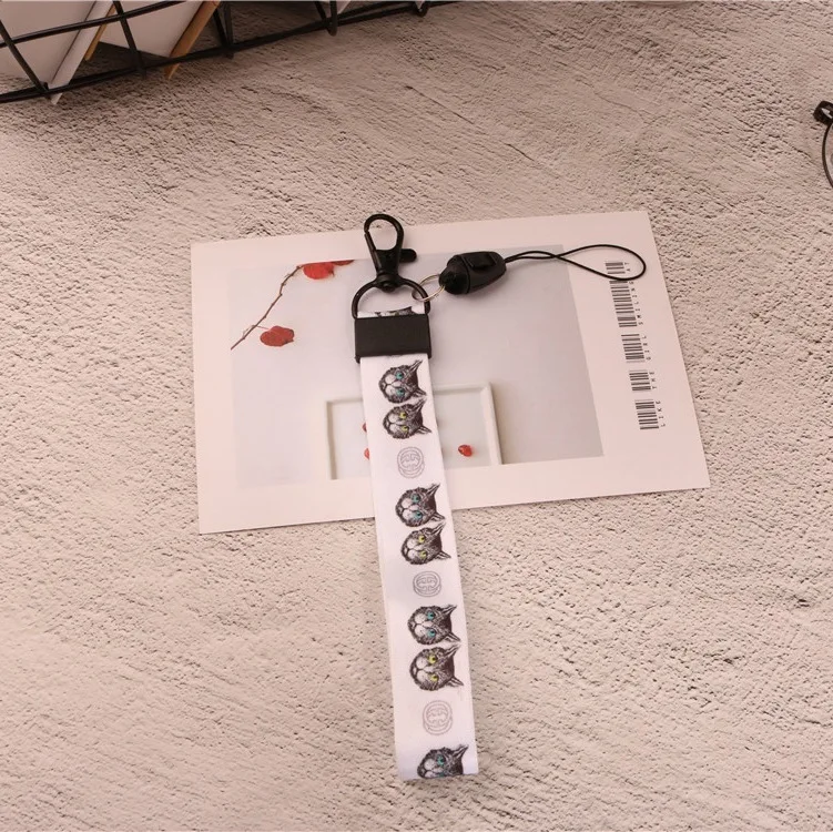 Летний мультяшный чехол для телефона со шнуром DIY ручной работы сумка разрешение универсальный модный шнурок для рукоделия висячие украшения