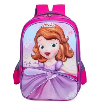 

Disney cute sofia children school bags girls princess Schoolbags Primary cartoon school backpack kids school backpack