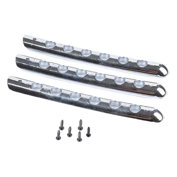 

3pieces Front & Back Door Black Grab Handle Cover For Jeep Wrangler JK 2 Doors