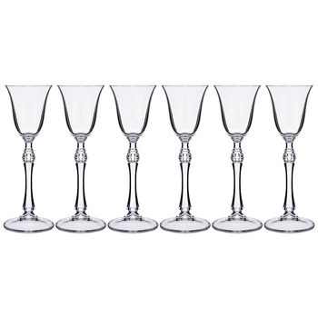 

Set of Wine Glasses of 6 pcs. Parus 70 ml Height = 18 cm Kitchen supplies