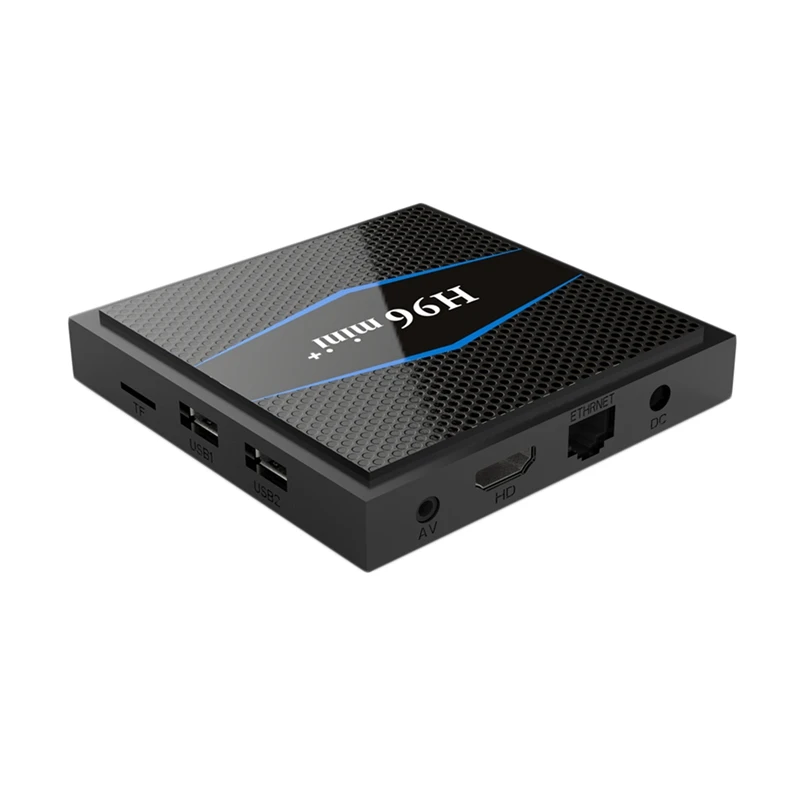 ABKT-H96 Мини плюс Android 7,1 Amlogic S905W четырехъядерный Смарт ТВ приставка 2 Гб 16 Гб Поддержка 2,4 ГГц Wifi 100M Lan Bluetooth 4,0 H.265 4K