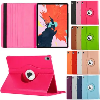 

PU Leather Flip Case For iPad Pro 12.9 2017 2015 Case Smart 360 Degrees Rotating Auto Sleep Wake Tablet Case for iPad Pro 12.9