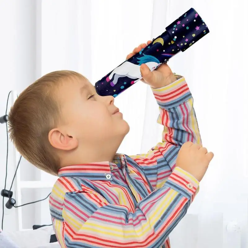 15/20cm Classic Toys Kaleidoscope Rotating Magic Colorful World Toy For Children Autism Kids Puzzle Toy Gift Color Random