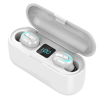 

Q32-1 Mini Rechargeable Wireless Sensitive Sports Noise Reduction Earbuds Stereo BT5.0 LED Indicator IPX5 Digital Display