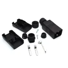 16A 250 В CE медь IEC320 C19 C20 Женский Мужской PDU UPS розетка переменного тока Электрический шнур разъем Съемный разъем