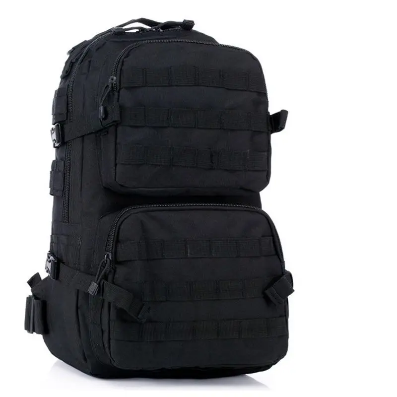 Black Тактический 3D нейлоновый боевой Molle Сумка Рюкзак Тактический Кемпинг Туризм Рыбалка Рюкзак - Цвет: Black