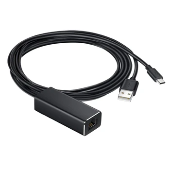 

Micro- USB to RJ45 Ethernet Adapter with Power Supply for Fire TV,Fire TV Stick,Chromecast Ultra o,Google Home Mini