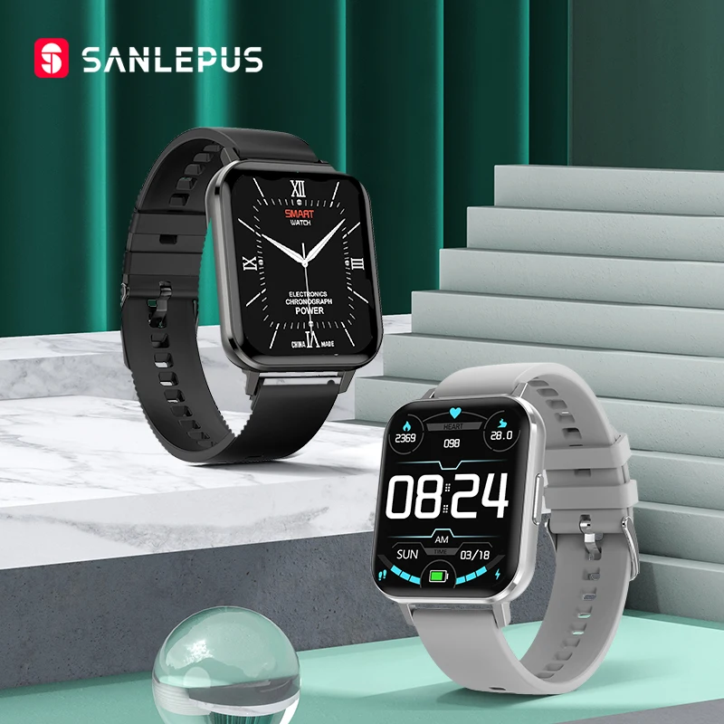 SANLEPUS 2020 новые умные часы спортивные пульсометр Водонепроницаемый Фитнес браслет