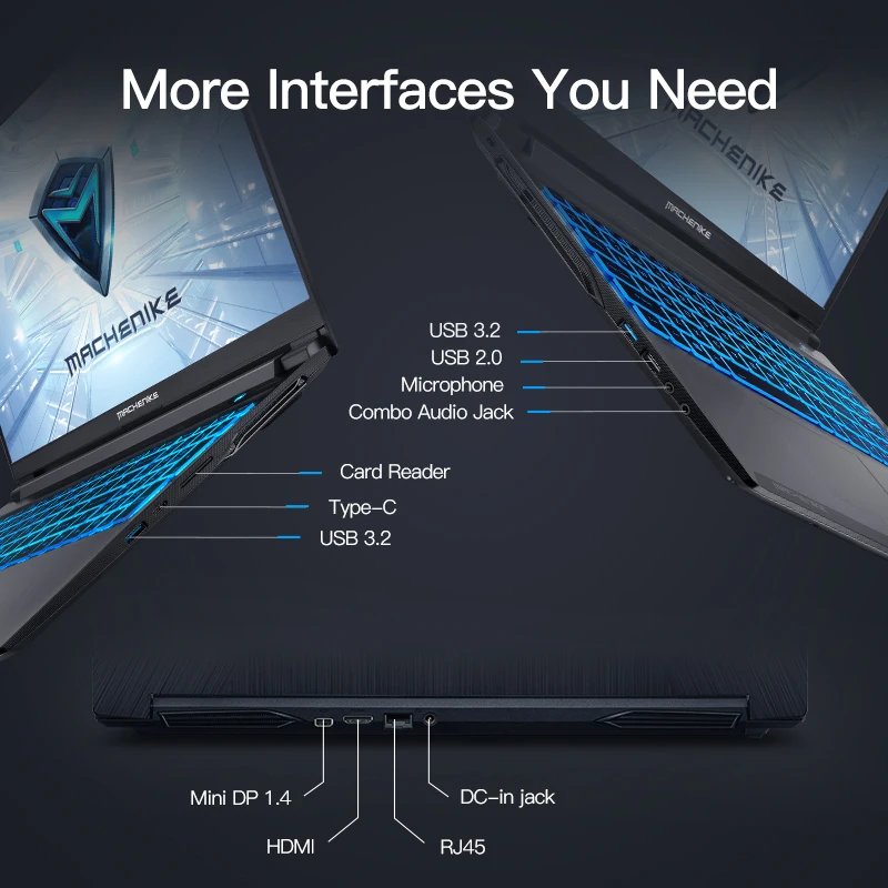 Ноутбук Machenike T58 VA i5 10300H GTX1650 игровой ноутбук 4G 2020 дюйма 8 ГБ ОЗУ 512 Гб SSD 15 6