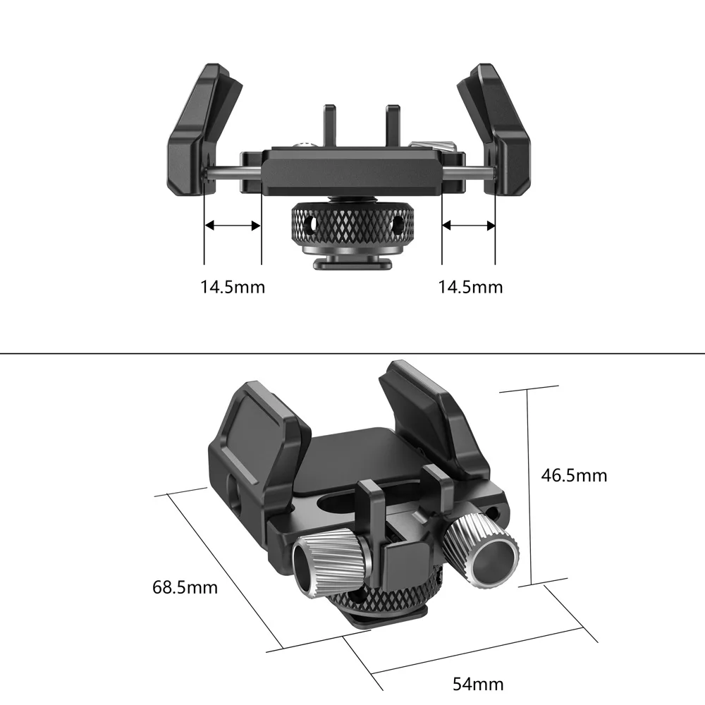  SmallRig Universal Halter für Externe SSD Halter Clamp Mit Kalten Schuh und 1/4 