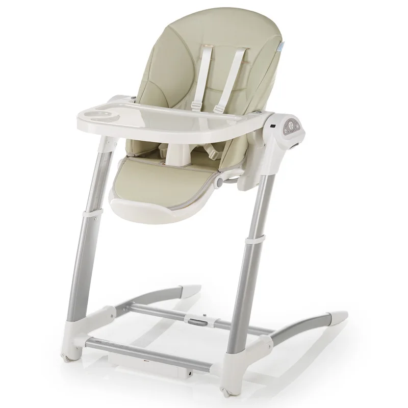 Детский обеденный стул Электрический гипнотическое устройство ребенок новорожденный качалка Синий Многофункциональный Ch