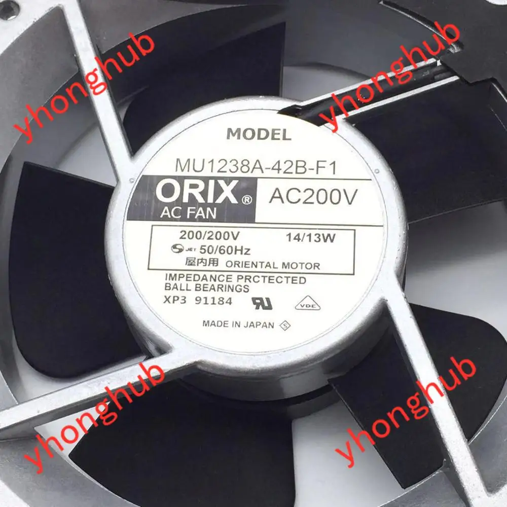 Emacro для сервера ORIX MU1238A-42B-F1 AC 200V 14W 120x120x38mm