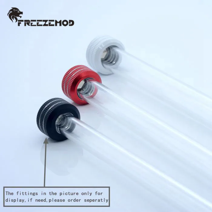 FREEZEMOD computer water cooling PETG 8*12mm high quality hard tube high transparent PETG tube. PEHD12