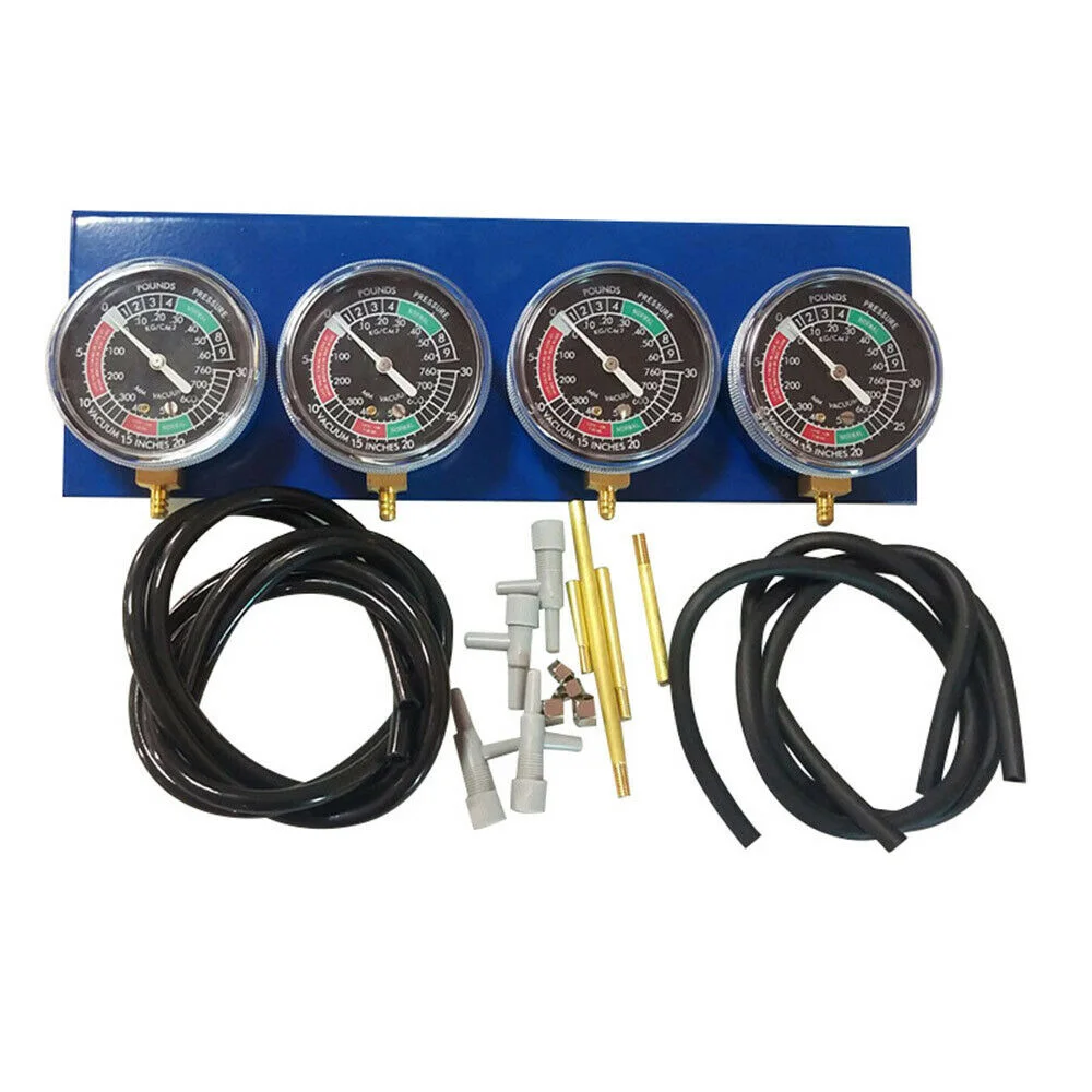 Мотоцикл топливный вакуумный карбюратор синхронизатор инструмент Carb Sync Gauge 4 цилиндра высокое качество и долговечность