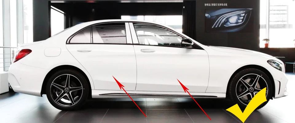Для Mercedes benz W205 W176 mercedes w205 amg класс W117 Mercedes CLA W117/amg mercedes класс A W176 c Класс аксессуары w205