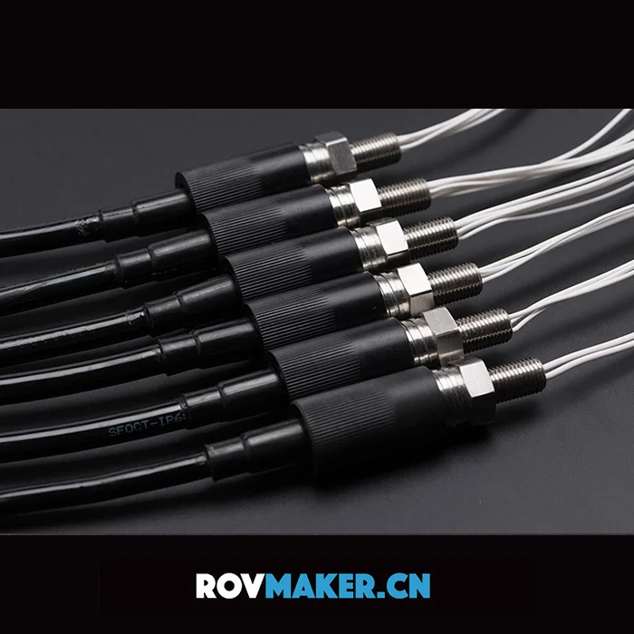 

Underwater Connector Watertight Connector Watertight Plug 400m Withstand Voltage Male + Female Cable Plug Set