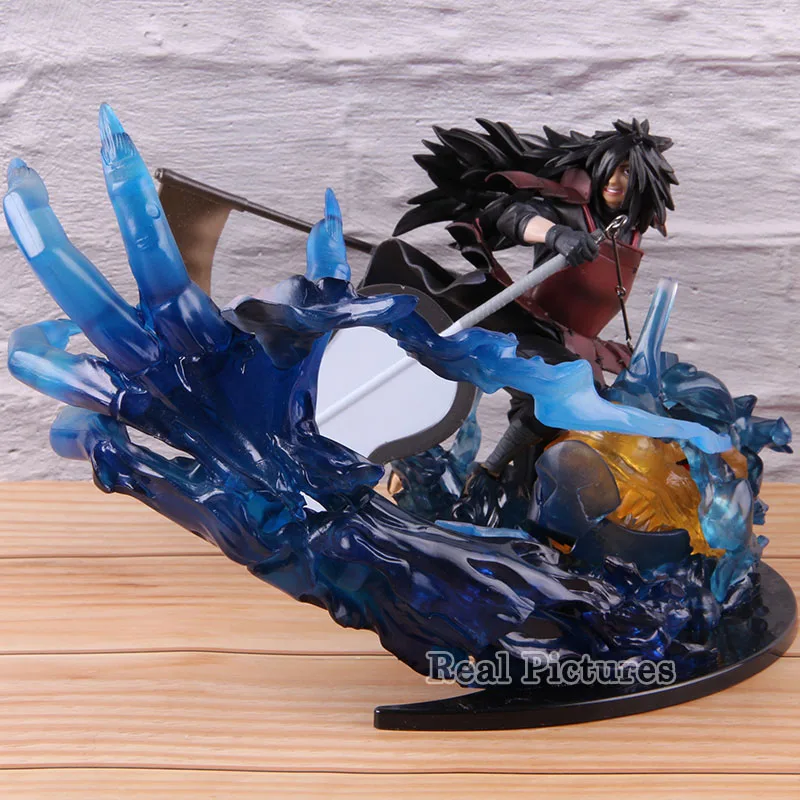 Hashirama Senju Hokage/Susanoo Madara Uchiha ПВХ Коллекционная Фигурка Наруто бурный Бог доблести аниме модель игрушки - Цвет: Madara Uchiha