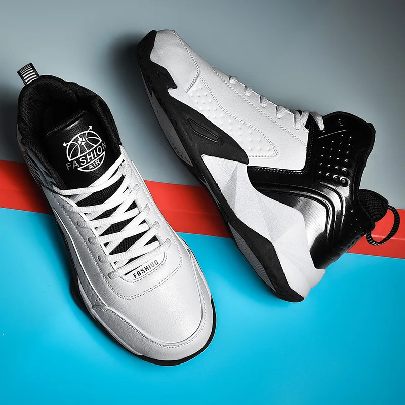 Basket Homme Chaussure Осенняя мужская баскетбольная обувь нескользящие кроссовки мужские высокие баскетбольные кроссовки Мужская поддержка