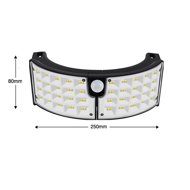Luz solar da parede da cabeça dupla