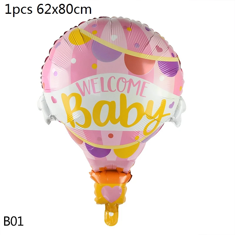 Воздушный шар в виде слона для маленьких девочек и мальчиков, вечерние украшения, детские игрушки Globo - Цвет: B01 baby balloon