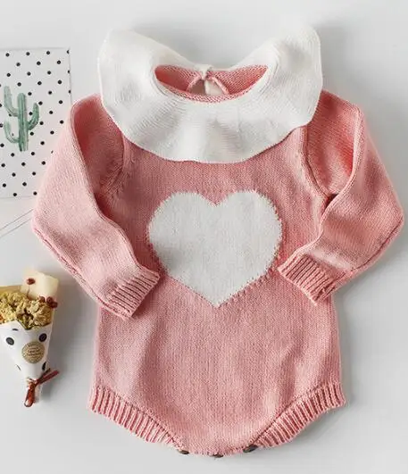 82055 Pink New Leopard Baby Girl Romper Cotton Knit Infant Onesie Baby Romper for Girls Jumpsuit Toddler Costume New Born Baby Girl Clothes - Цвет: 82055 Pink