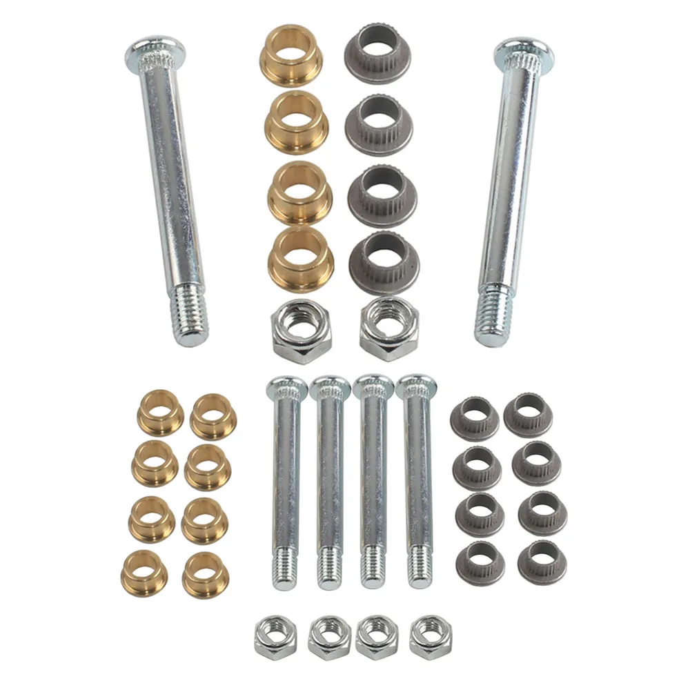 

Car Front Door Hinge Pin Bushing Repair Kit 2 Pins Lock Nuts 1 Door For Ford For Lincoln For Mercury Explorer Sport YC101493