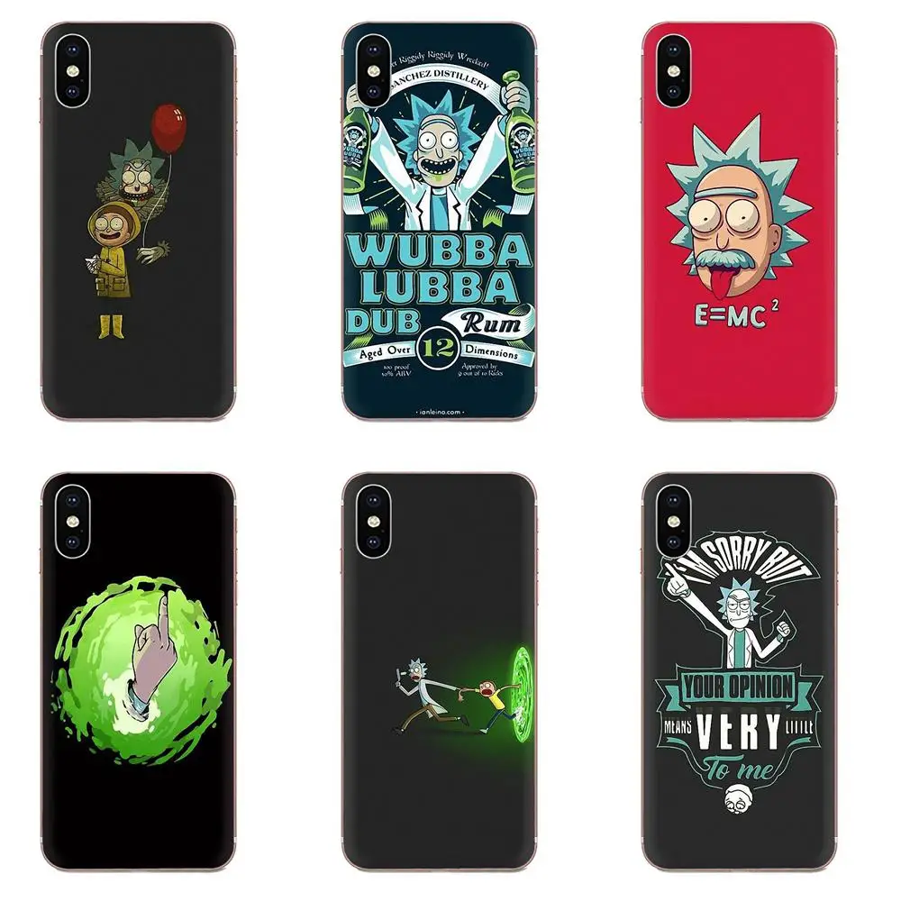 Рик и Морти для sony Xperia Z Z1 Z2 Z3 Z4 Z5 compact Mini M2 M4 M5 T3 E3 E5 XA XA1 XZ Премиум ТПУ чехлы Капа |